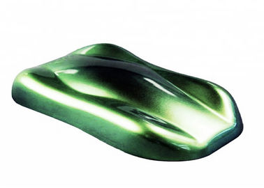 China Pó do pigmento da pérola do verde esmeralda, pó de mica verde para a modelação por injeção da pintura fornecedor
